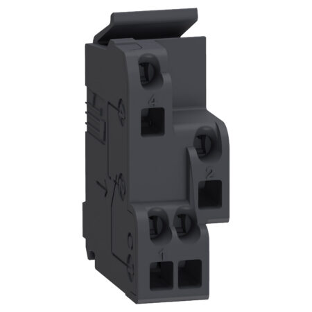 Schneider 29450 | standard auxiliary contact, circuit breaker status OF/SD/SDE/SDV, 1 changeover contact type, screwless spring terminals