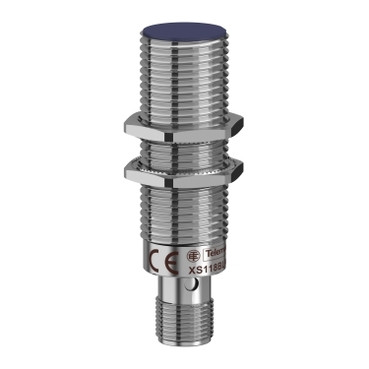 Telemecanique XS118BLPAM12 | Inductive sensor XS1 M18, L64mm, brass, Sn5mm,12..24VDC, M12