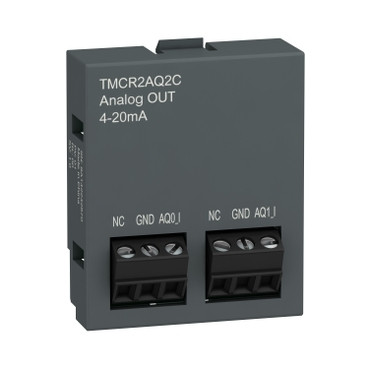 Schneider TMCR2AQ2C | cartridge M200 - 2 analog current outputs