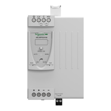 Schneider ABL8RPS24100 | universal power supply, Phaseo, 1 or 2 phase, 100 to 500 V, 24 V, 10 A - Image 3