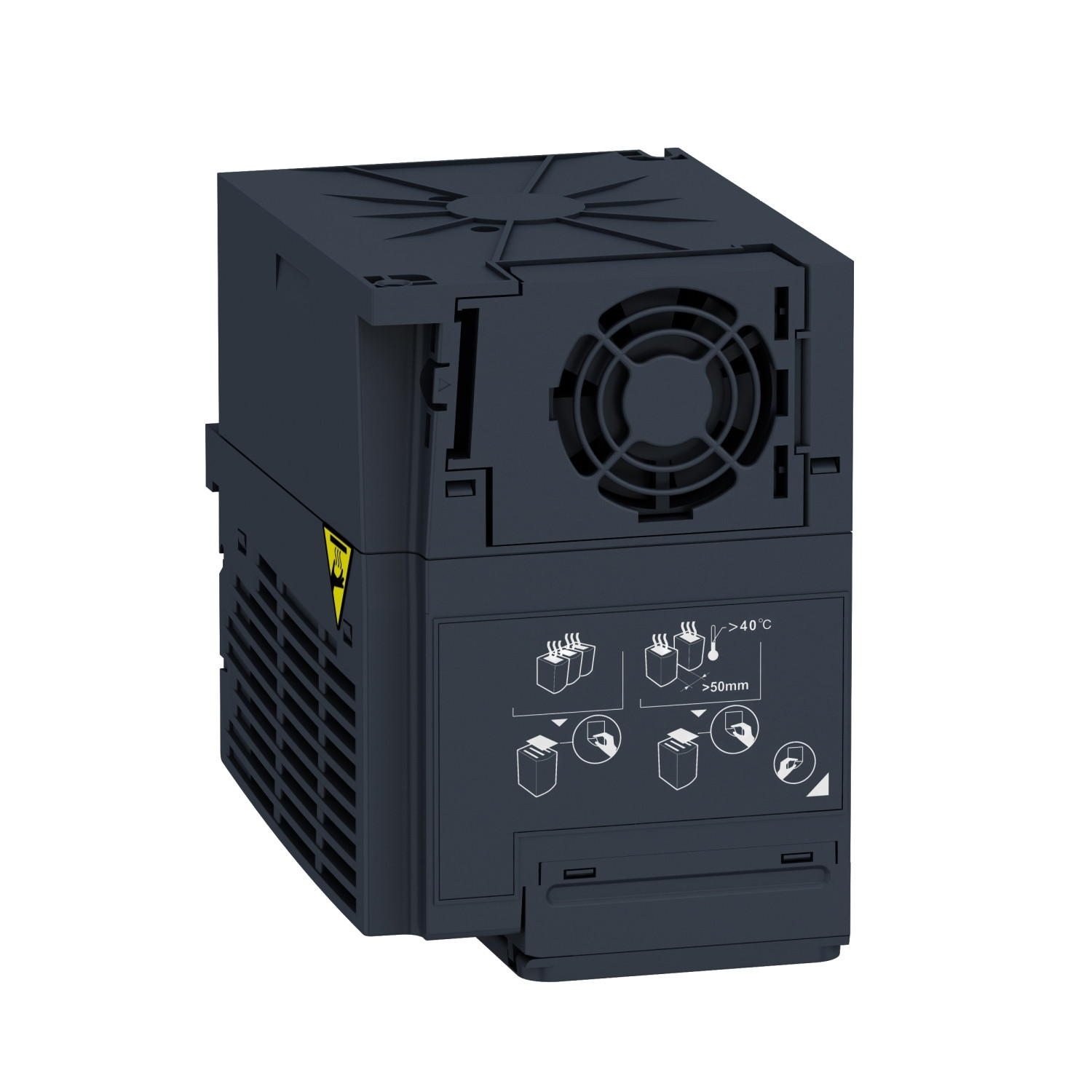 Schneider ATV320U15M2C ATV | Variable speed drive, ATV320, 1.5 kW, 200…240 V, 1 phase, compact - Image 8