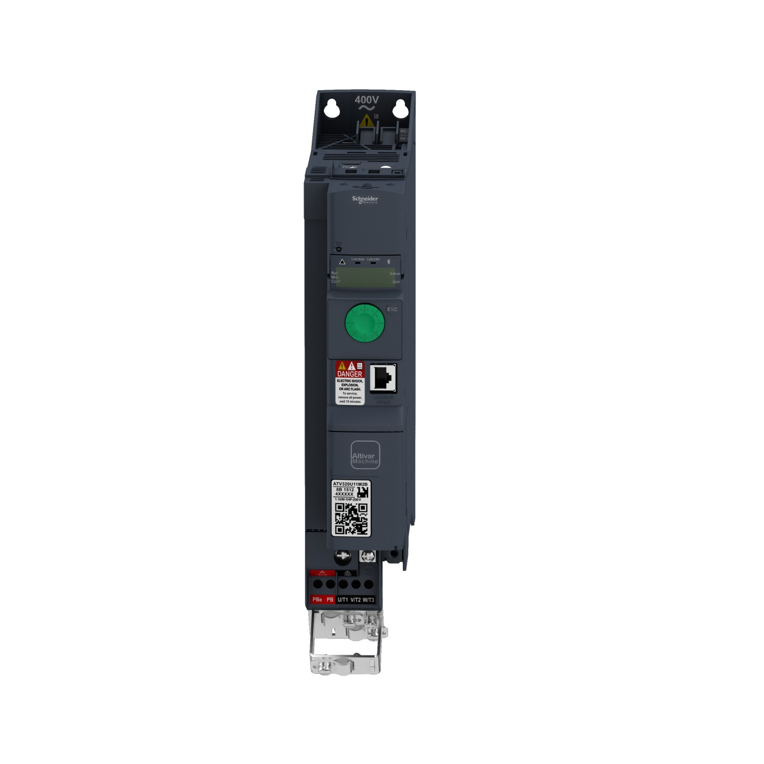 Schneider ATV320U15N4B ATV | Variable speed drive, ATV320, 1.5 kW, 380…500 V, 3 phases, book
