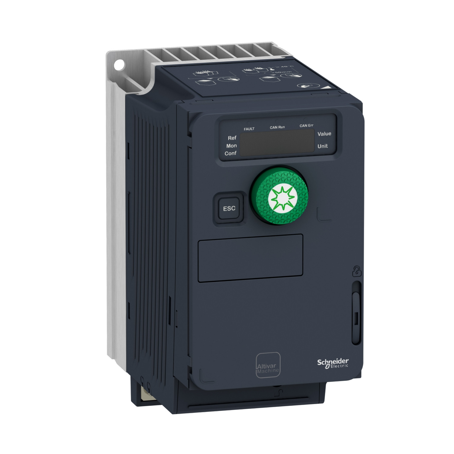 Schneider ATV320U06M2C412 | Variable speed drive, Altivar Solar, 0.55kW, 200 to 240V, 1 phase, compact Altivar Solar - Image 3