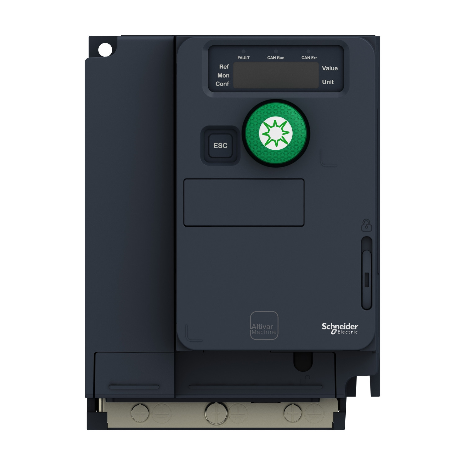 Schneider ATV320U06N4C412 | Variable speed drive, Altivar Solar, 0.55kW, 380 to 500V, 3 phases, compact - Image 4