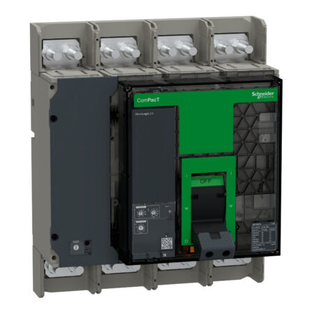 Schneider C160N420FM | Circuit breaker, ComPacT NS1600N, 50kA at 415VAC, 4P, fixed, manually operated, MicroLogic 2.0 control unit, 1600A
