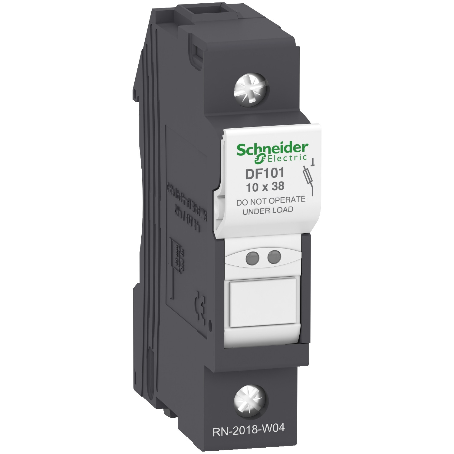 Schneider DF101 |Fuse carrier TeSys DF, 1P 32A, fuse size 10 x 38 mm