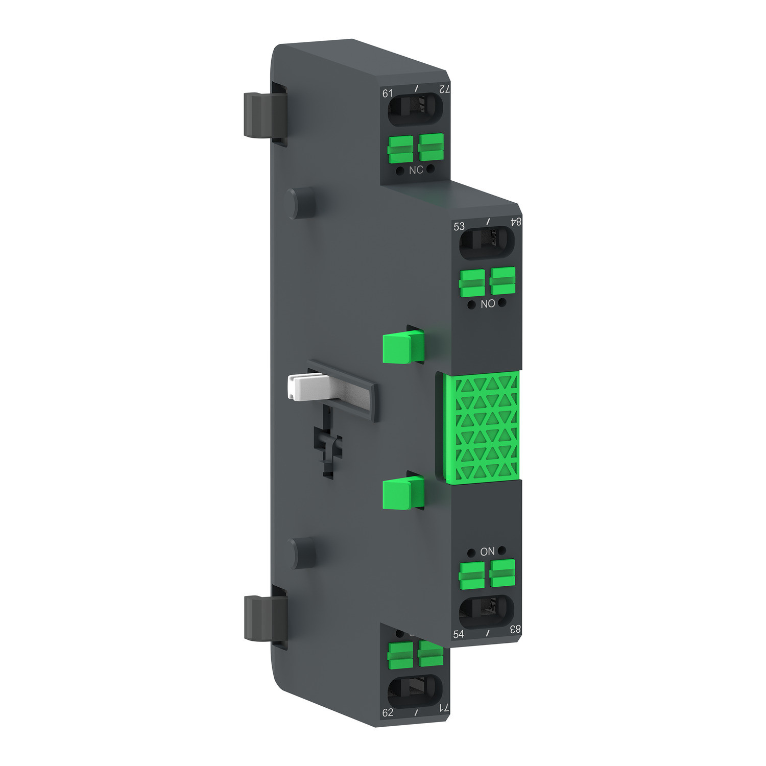 Schneider LAG8N113 | Auxiliary contact block,TeSys Giga contactor,1NO+1NC,side mounting,push-in terminals 1 Schneider LAG8N113 | Auxiliary contact block,TeSys Giga contactor,1NO+1NC,side mounting,push-in terminals