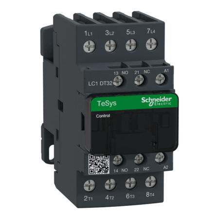 Schneider LC1DT32F7 | TeSys D contactor - 4P(4 NO) - AC-1 - <= 440 V 32 A - 110 V AC 50/60 Hz coil