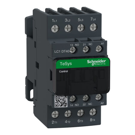 Schneider LC1DT40P7 | TeSys D contactor - 4P(4 NO) - AC-1 - <= 440 V 40 A - 230 V AC 50/60 Hz coil