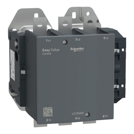 Schneider LC1E400M7 | Contactor,Easy TeSys Control,LC1E,3P(3NO),AC-3/AC-3e,<=440V,400A/330A,220V AC coil