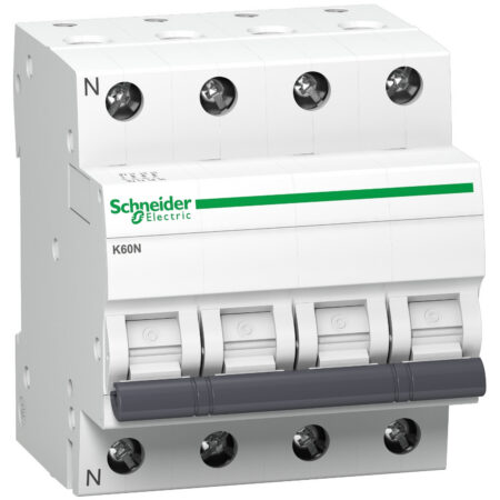 Schneider A9K02410 |  Acti9 K60N 4P - 10A - C curve 6000 A