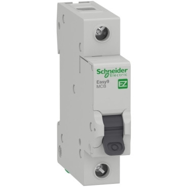 Schneider EZ9F56140 | Miniature circuit breaker (MCB), Easy9, 1P, 40A, C curve, 6000A (IEC/EN 60898-1)