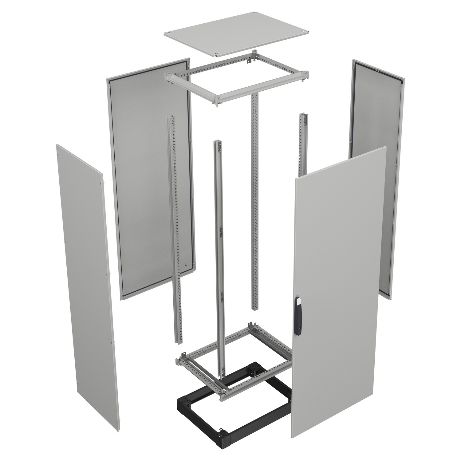 Schneider NSYSFNC106 | "Bottom and top frame, PanelSeT SFN, for electrical enclosure W1000 D600mm, roof included" - Image 3