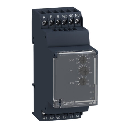 Schneider RM35ATL0MW | temperature control relay, Harmony Control Relays, 5A, 1CO, 24..240V AC DC