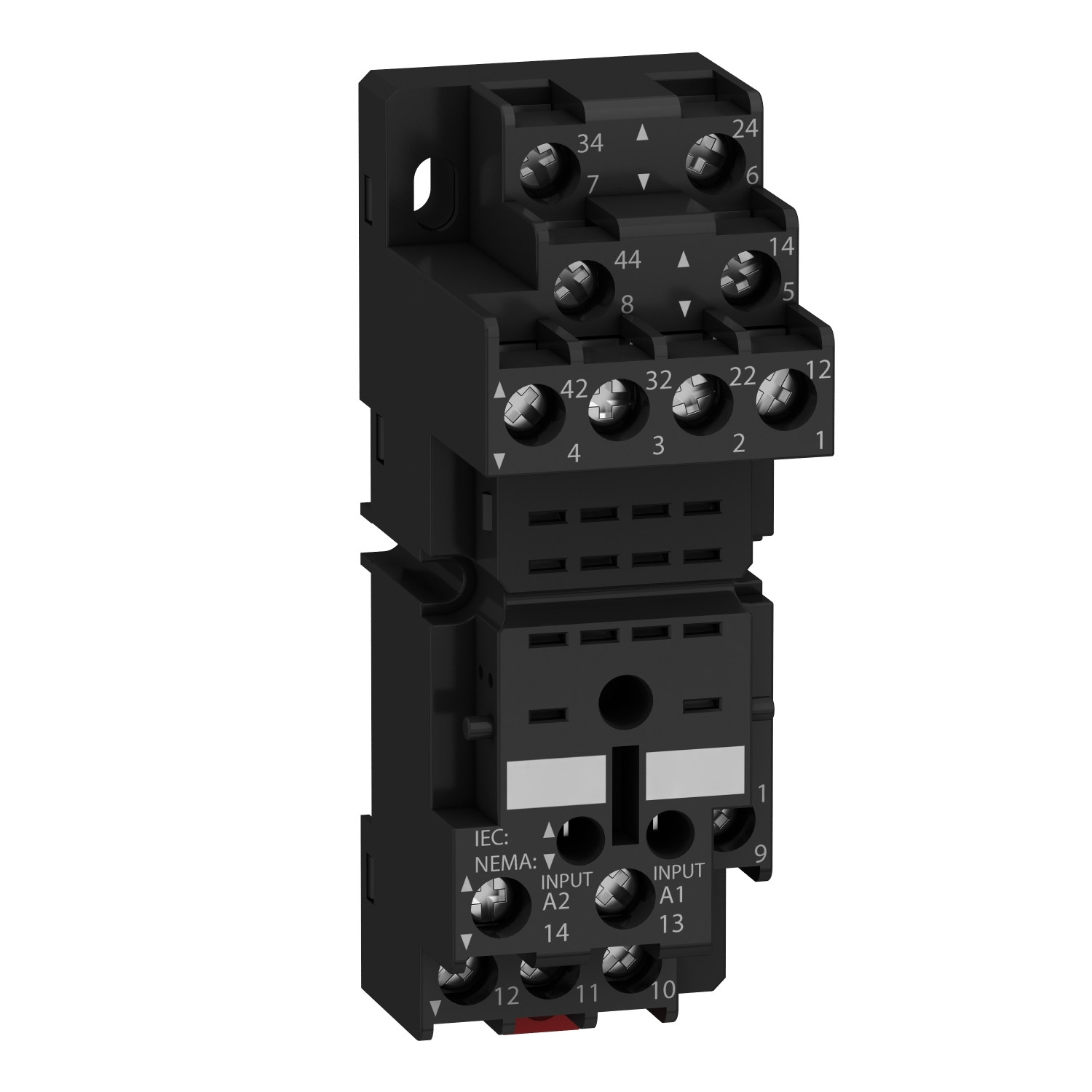 Schneider RXZE2M114 | socket RXZ - mixed contact -10A - < 250V - screw clamp -for relay RXM2.., RXM4..