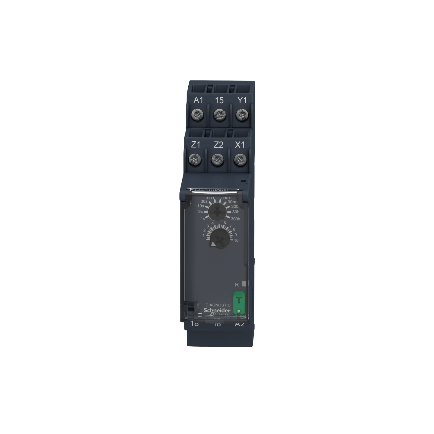 Schneider RE22R1MAMR Relay | Modular timing relay, 8 A, 1 CO, 0.05 s…300 h, on delay, 24...240 V AC/DC - Image 3