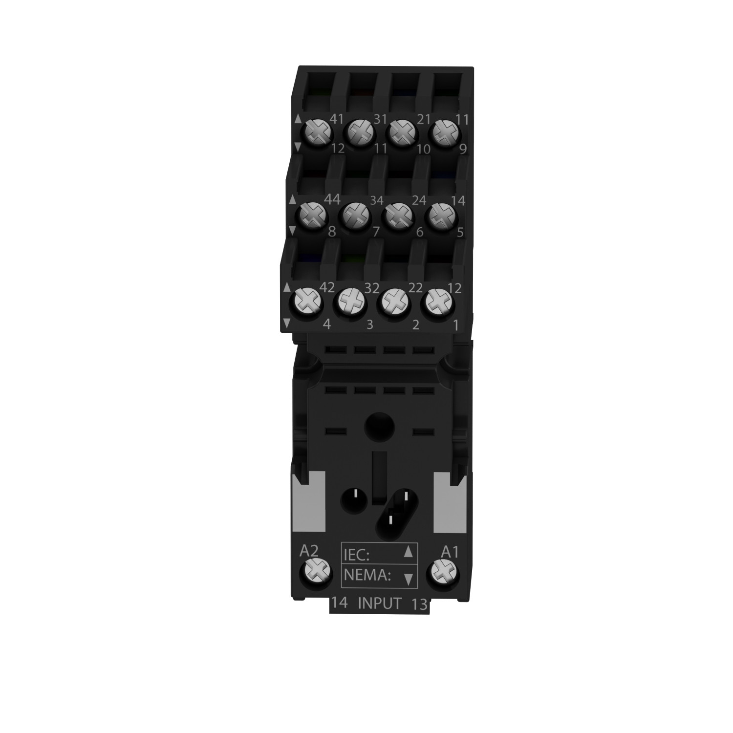 Schneider RXZE2S114M | Socket RXZ - separate contact - 10 A - < 250 V - connector - for relay RXM4.. - Image 3