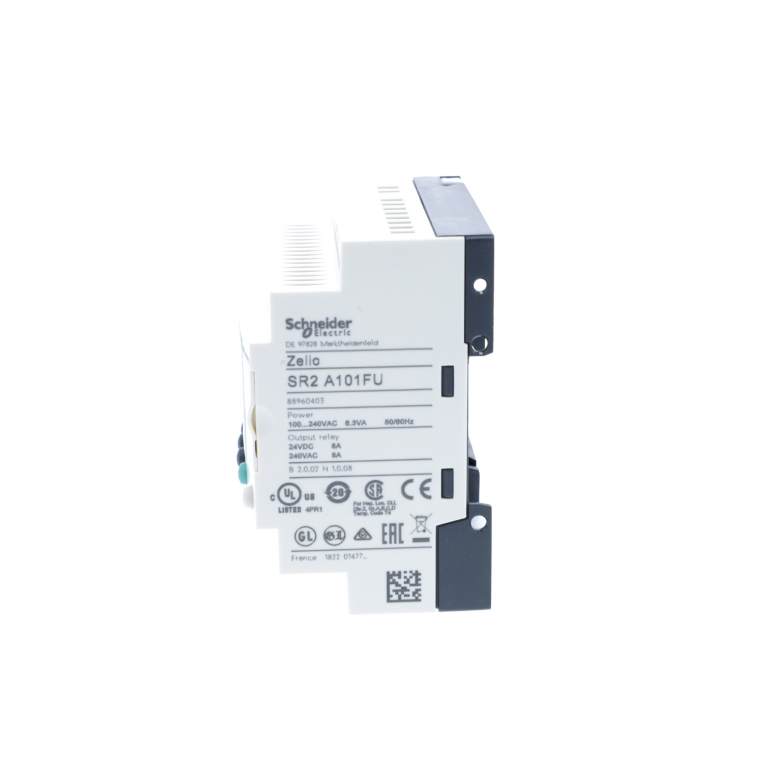 Schneider SR2A101FU | compact smart relay Zelio Logic - 10 I O - 100..240 V AC - no clock - display - Image 3