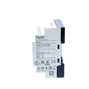 Schneider SR3XT101BD | discrete I/O extension module - 10 I O - 24 V DC - for Zelio Logic - Image 3