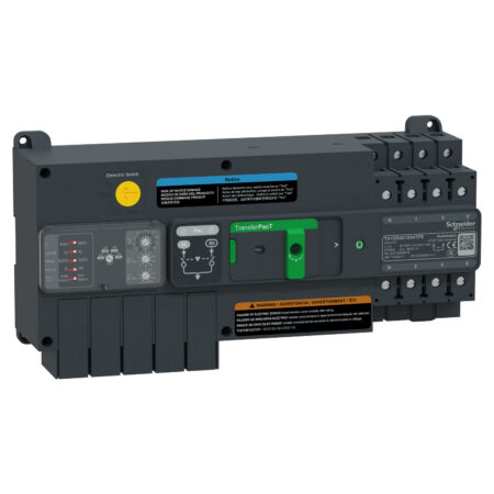 Schneider TA10D4S1004TPE | automatic transfer switch, TransferPacT automatic, 100A, 4P, rotary, frame 100A