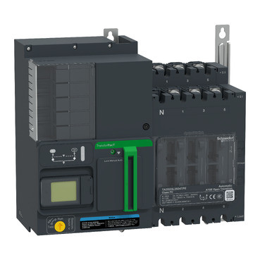 Schneider TA25D3L2004TPE | TransferPacT Active Automatic, 200A, 400V, 3P, LCD, frame 250A