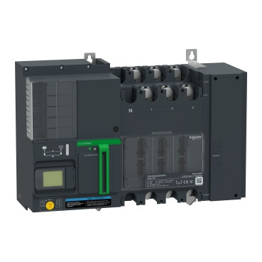 Schneider TA63D3L4004TPE | TransferPacT Active Automatic, 400A, 400V, 3P, LCD, frame 630A