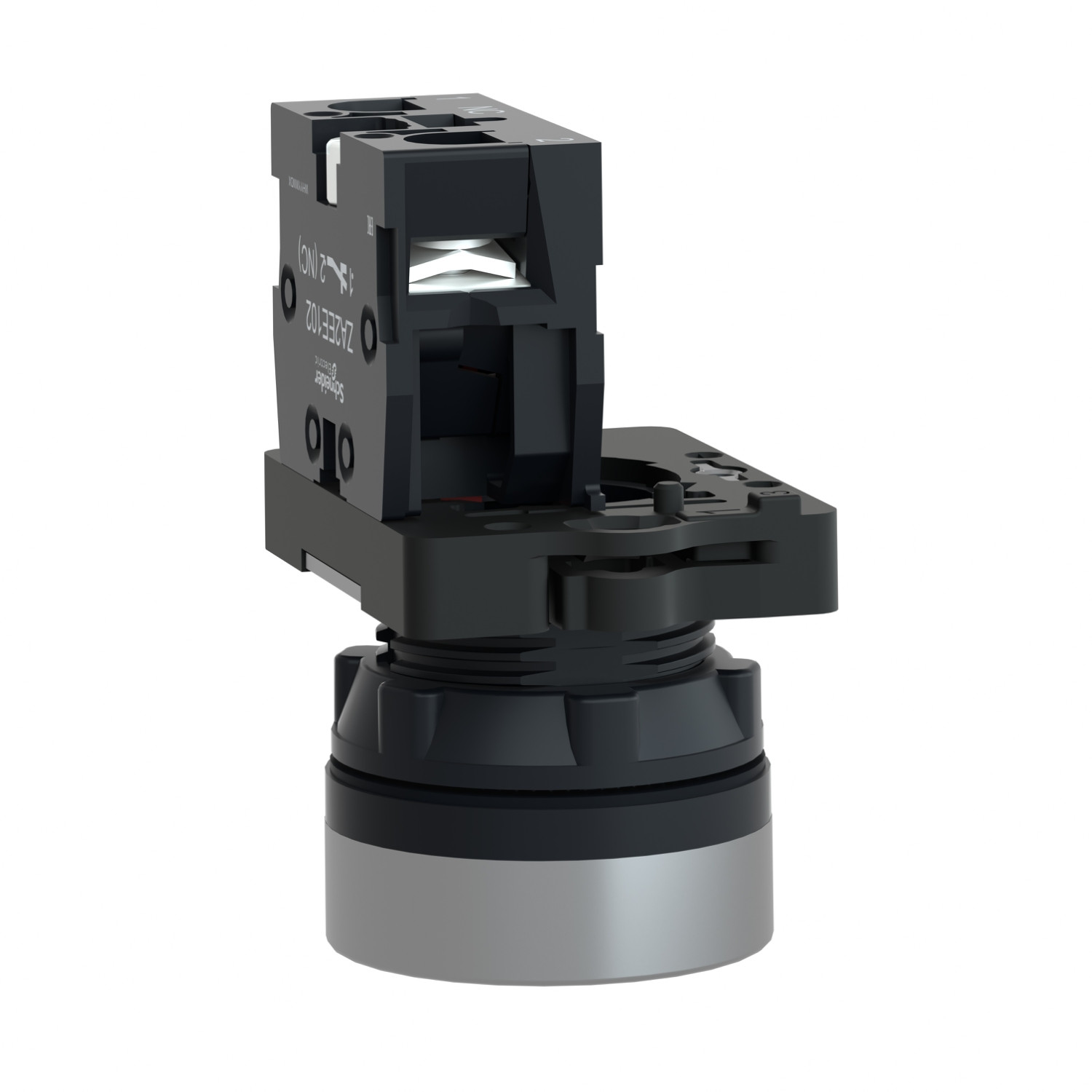 Schneider XA2EA4322 Harmony | Marked head push-button Ø 22 - flush spring return - 1NC - Image 3