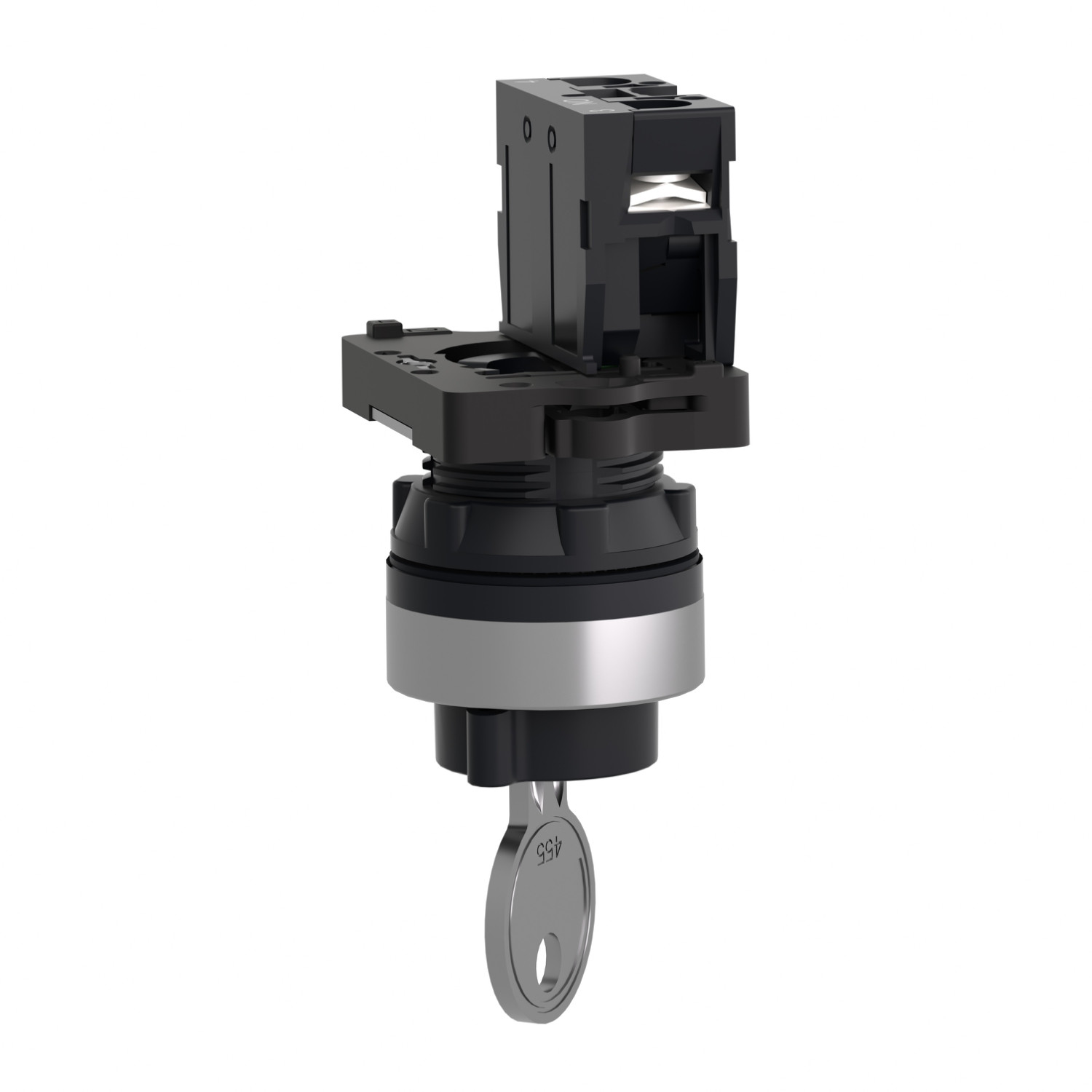 Schneider XA2EG21 Harmony | Key selector switch - Ø22 - 2 positions - stay put - 1NO - Image 3