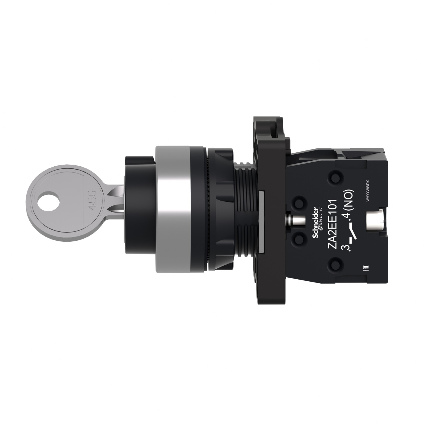 Schneider XA2EG21 Harmony | Key selector switch - Ø22 - 2 positions - stay put - 1NO - Image 6