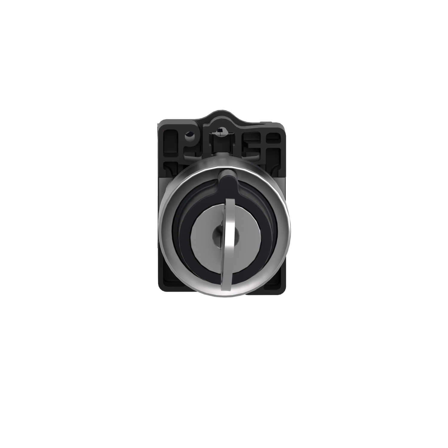 Schneider XA2EG73 Harmony | Key selector switch - Ø22 - 3 positions - spring return - 2NO - Image 2