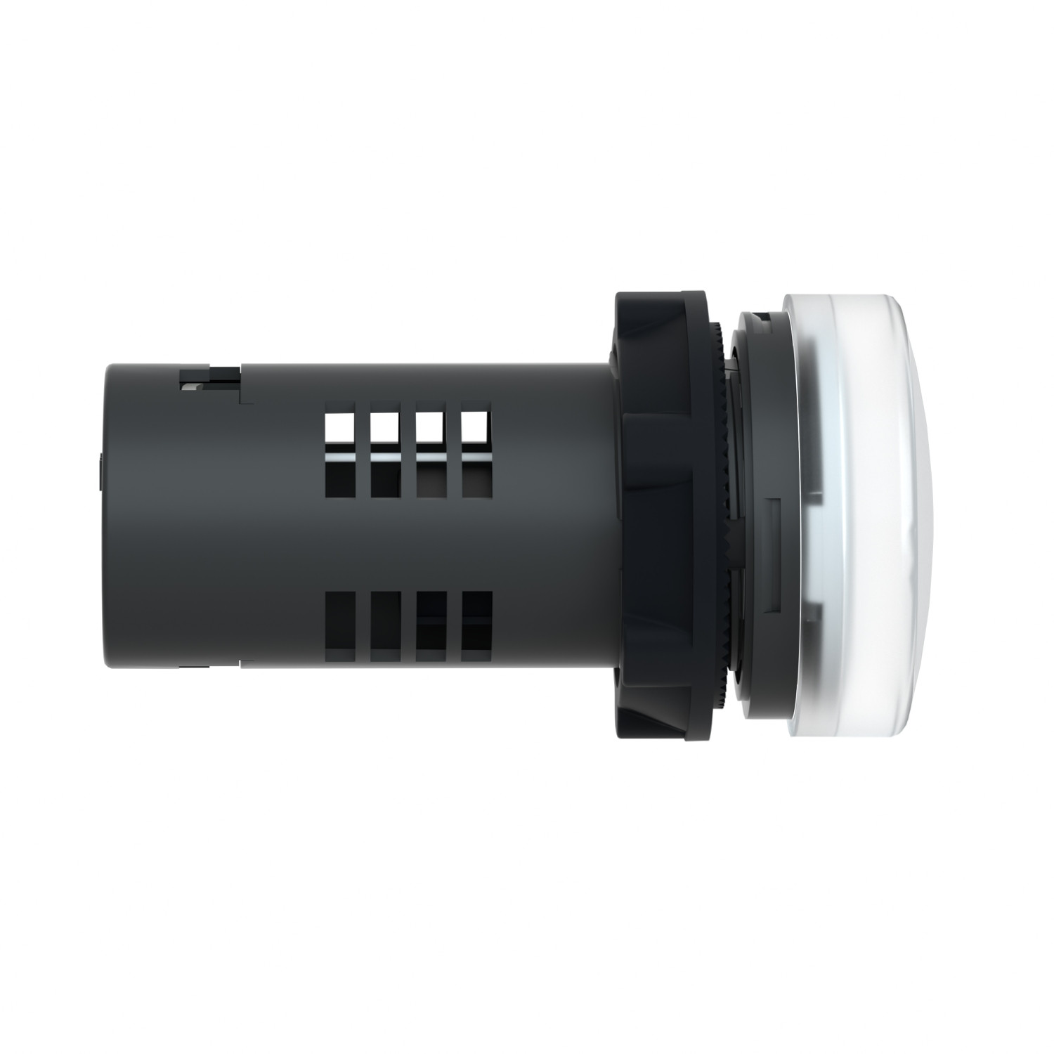 Schneider XA2EVM1LC Harmony | Easy Harmony XA2E, Monolithic pilot light, plastic, white, Ø22, integral LED, screw clamp terminals, 220…230 V AC, anti interference - Image 6
