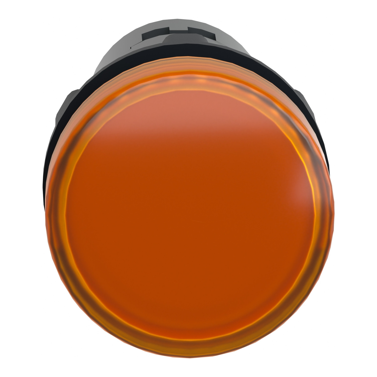 Schneider XA2EVM5LC Harmony | Round pilot light Ø 22 - orange - integral LED - 220 V AC- screw clamp terminals