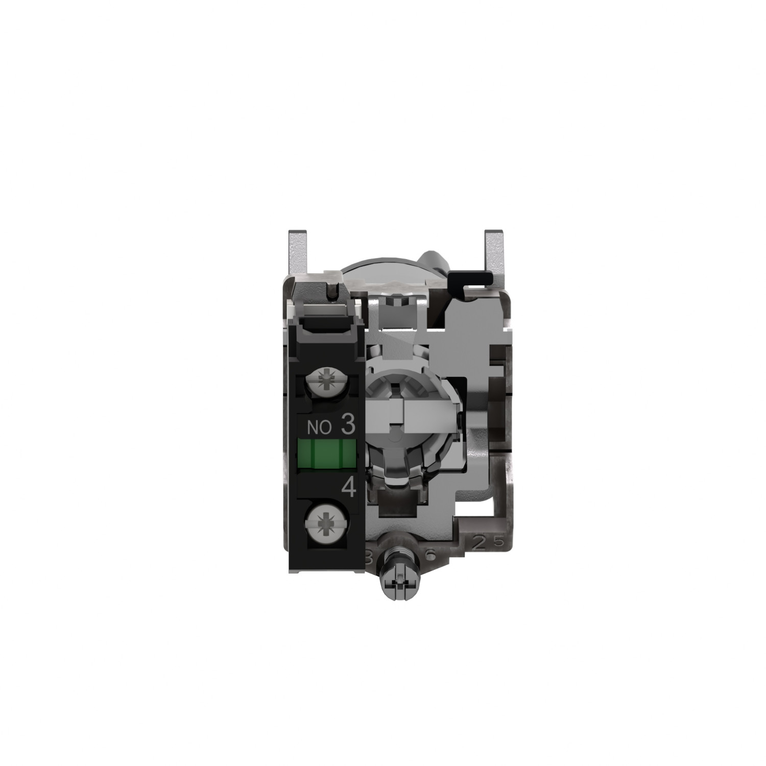 Schneider XB4BG21 | Key switch selector, metal, black, Ø22, key n°455, 2 positions, stay put, 1 NO - Image 5