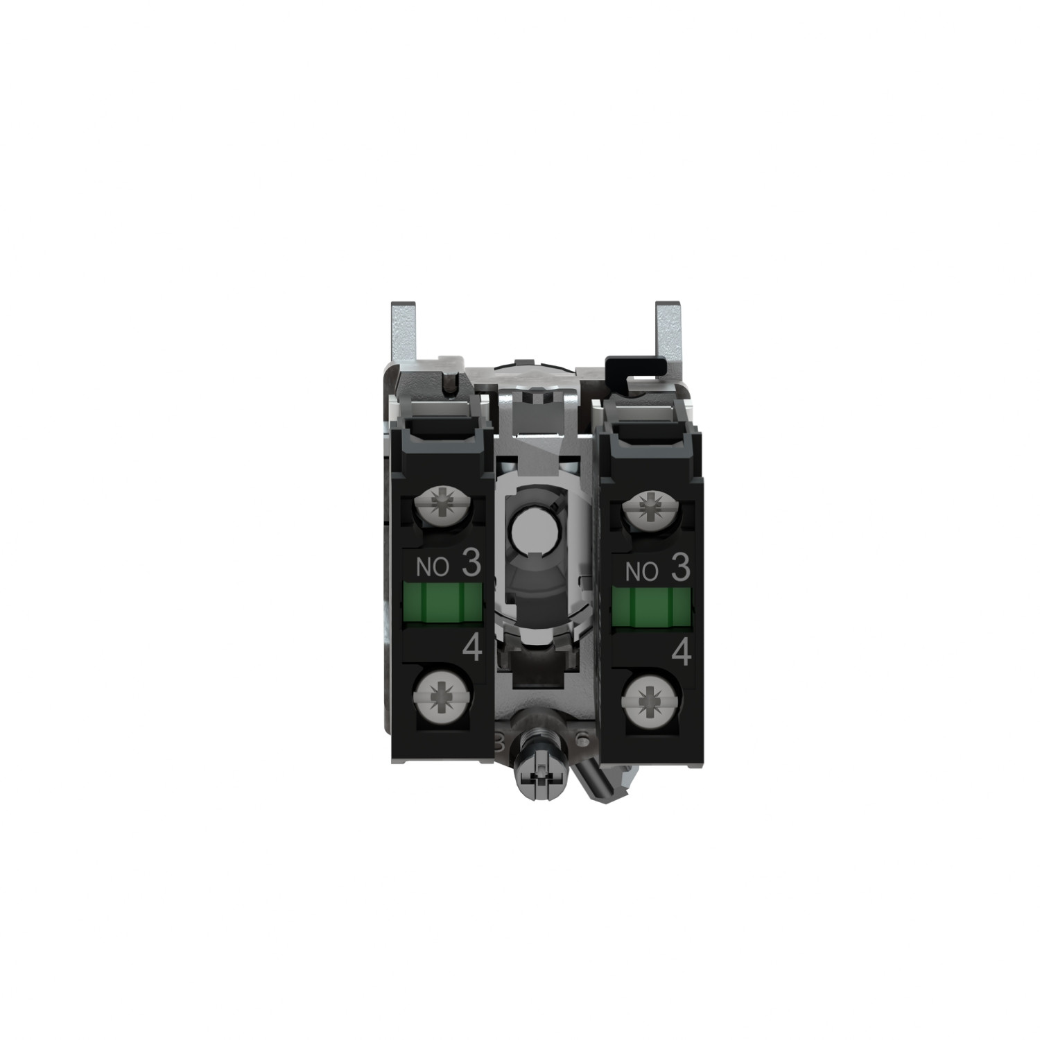 Schneider XB4BG33 Harmony | Key switch selector, metal, black, Ø22, key n°455, 3 positions, stay put, 2 NO - Image 3