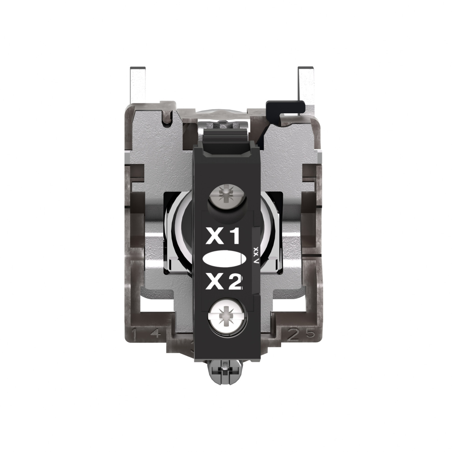 Schneider XB4BV61 | Pilot light, metal, white, Ø22, plain lens with BA9s bulb, <= 250 V - Image 6