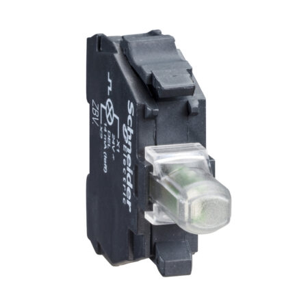Schneider ZBVG4 |  Light block for head Ø22, red, integral LED, 110...120 V AC