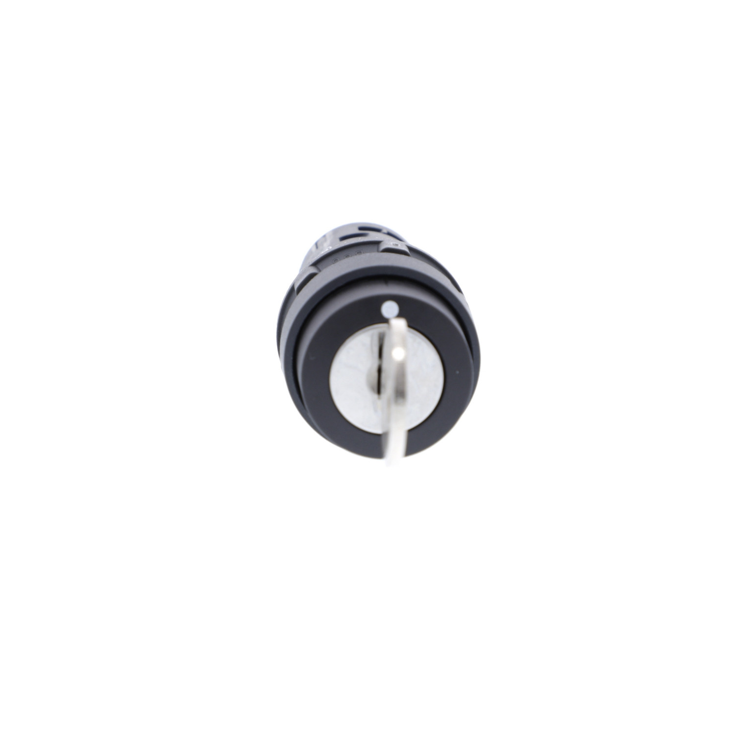 Schneider XB7NG33 | Monolithic key switch selector, plastic, black, Ø22, key n°455, 3 positions, stay put, 2 NO - Image 3
