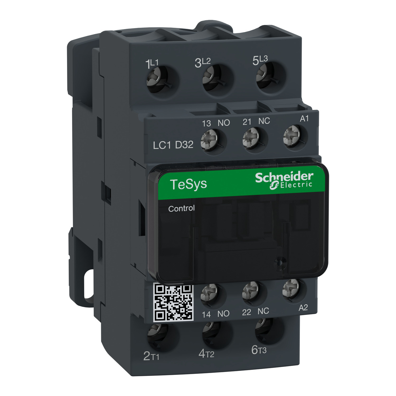 Schneider LC1D32F7 | TeSys D contactor - 3P(3 NO) - AC-3 - <= 440 V 32 A - 110 V AC coil