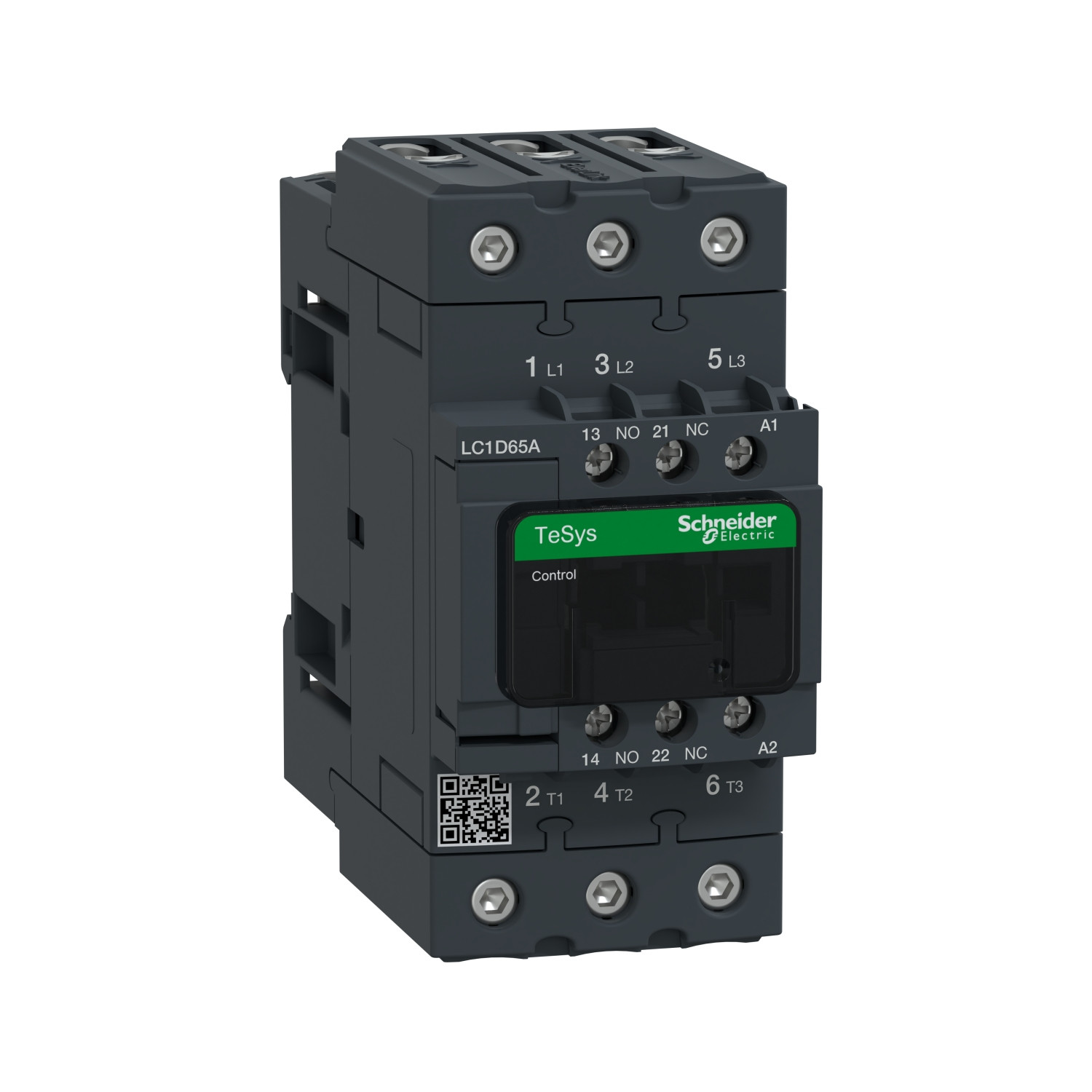 Schneider LC1D65AM7 | TeSys D contactor - 3P(3 NO) - AC-3 - <= 440 V 65 A - 220 V AC 50/60 Hz coil
