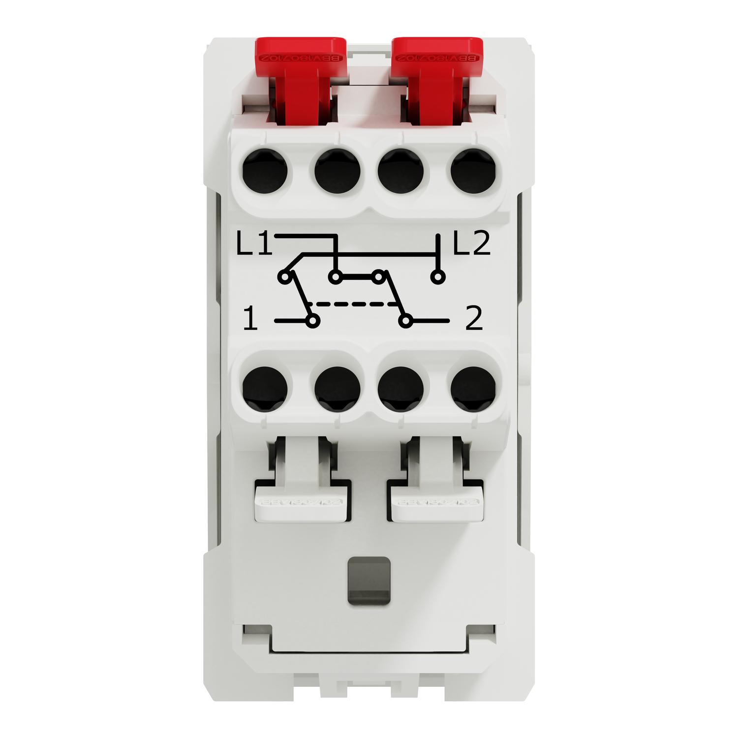 Schneider NU310518 | Switch, New Unica, intermediate, 10AX, 1 module - Image 3