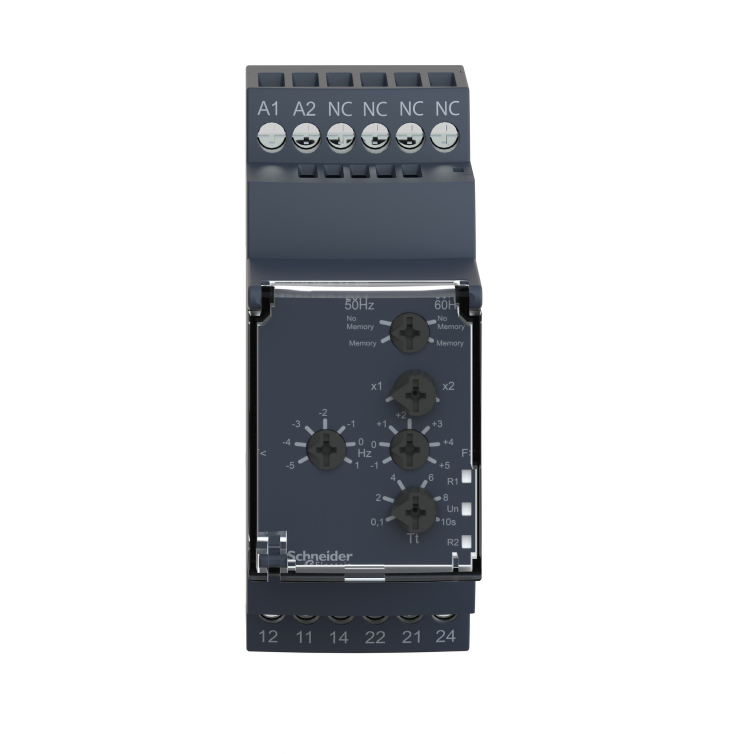Schneider RM35HZ21FM Relay | Frequency control relay RM35-HZ - range 40..70 Hz - Image 2