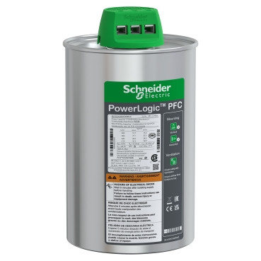 Schneider BLRCH300A360B40 | VarPlus Can HDuty Capacitor - 30/36 kvar - 400 V - 50/60Hz