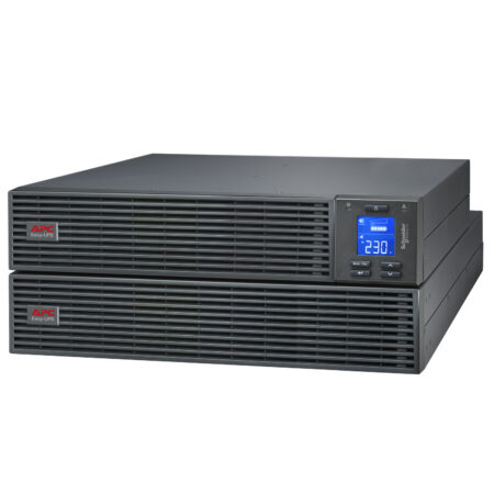 APC by Schneider Electric SRV3KRILRK-E Easy UPS On-Line 3kVA 2700W 230V 4U Rackmount Extended Runtime UPS with Rail Kit