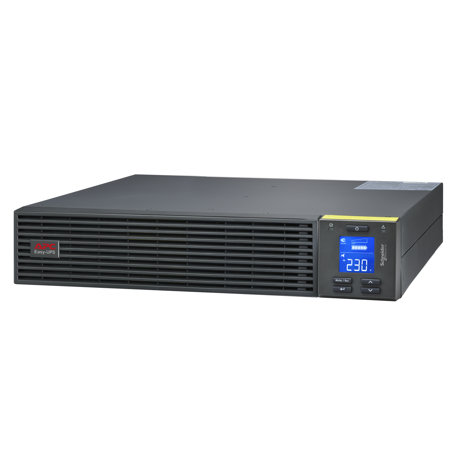 APC by Schneider Electric SRV3KRIRK-E Easy UPS On-Line 3kVA 2700W 230V Rackmount 2U UPS with Rail Kit
